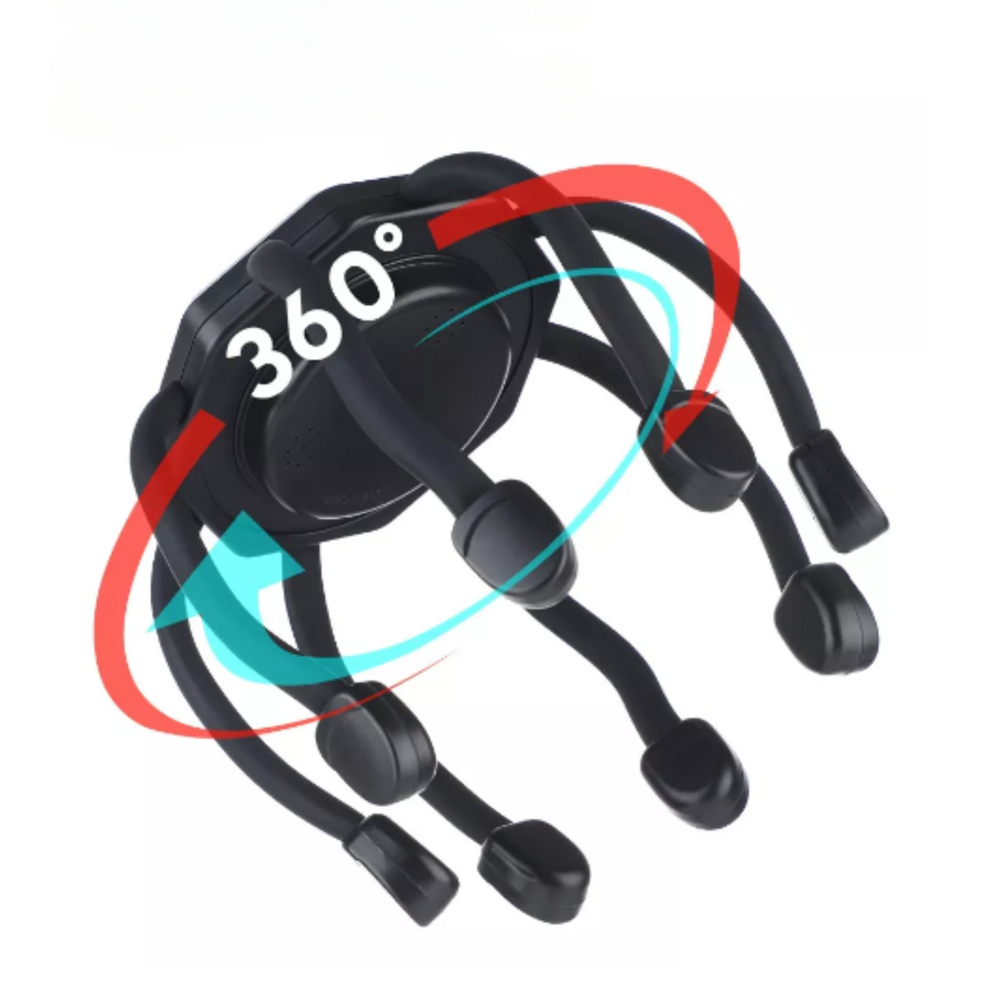 Masajeador de Cabeza Pulpo 360°