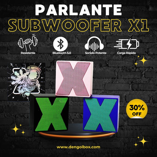 Parlante Bluetooth Subwoofer X1