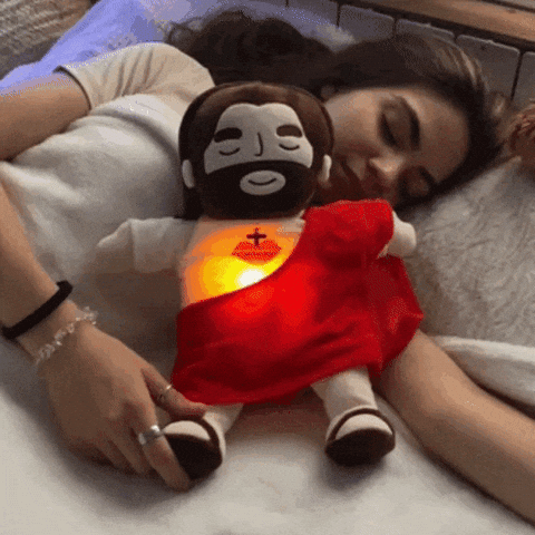 Peluche Niño Jesus que Respira